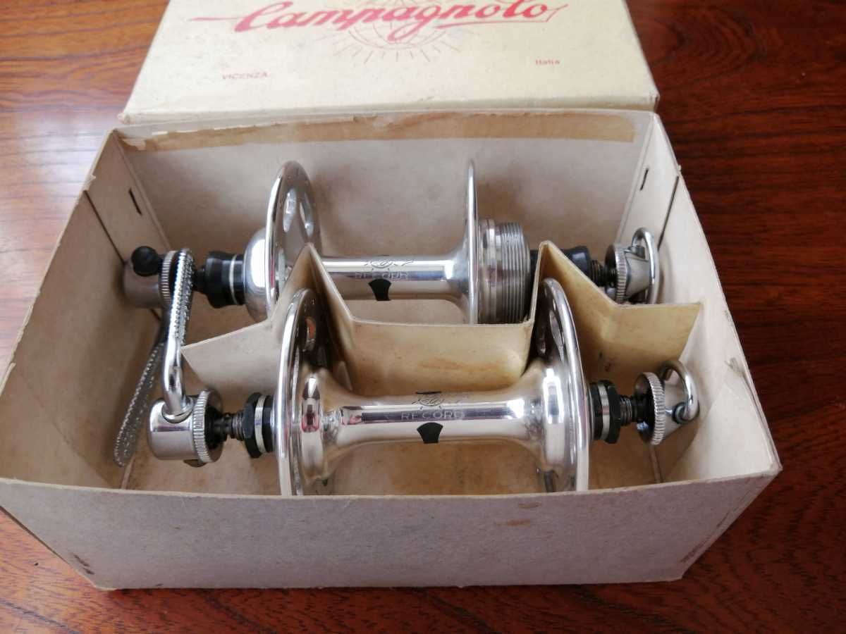 【値下げ】CAMPAGNILO カンパニョーロ ラージフランジ前後ハブ 36H CAMPAGNILO カンパニョーロ ラージフランジ前後ハブ 36H
