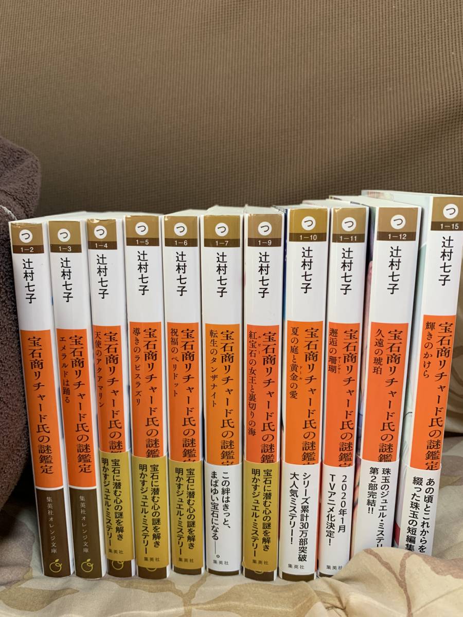 宝石商リチャード氏の謎鑑定 辻村 七子 集英社オレンジ文庫 10冊セット宝石商リチャード氏の謎鑑定 辻村 集英社オレンジ文庫 10冊セット 七子