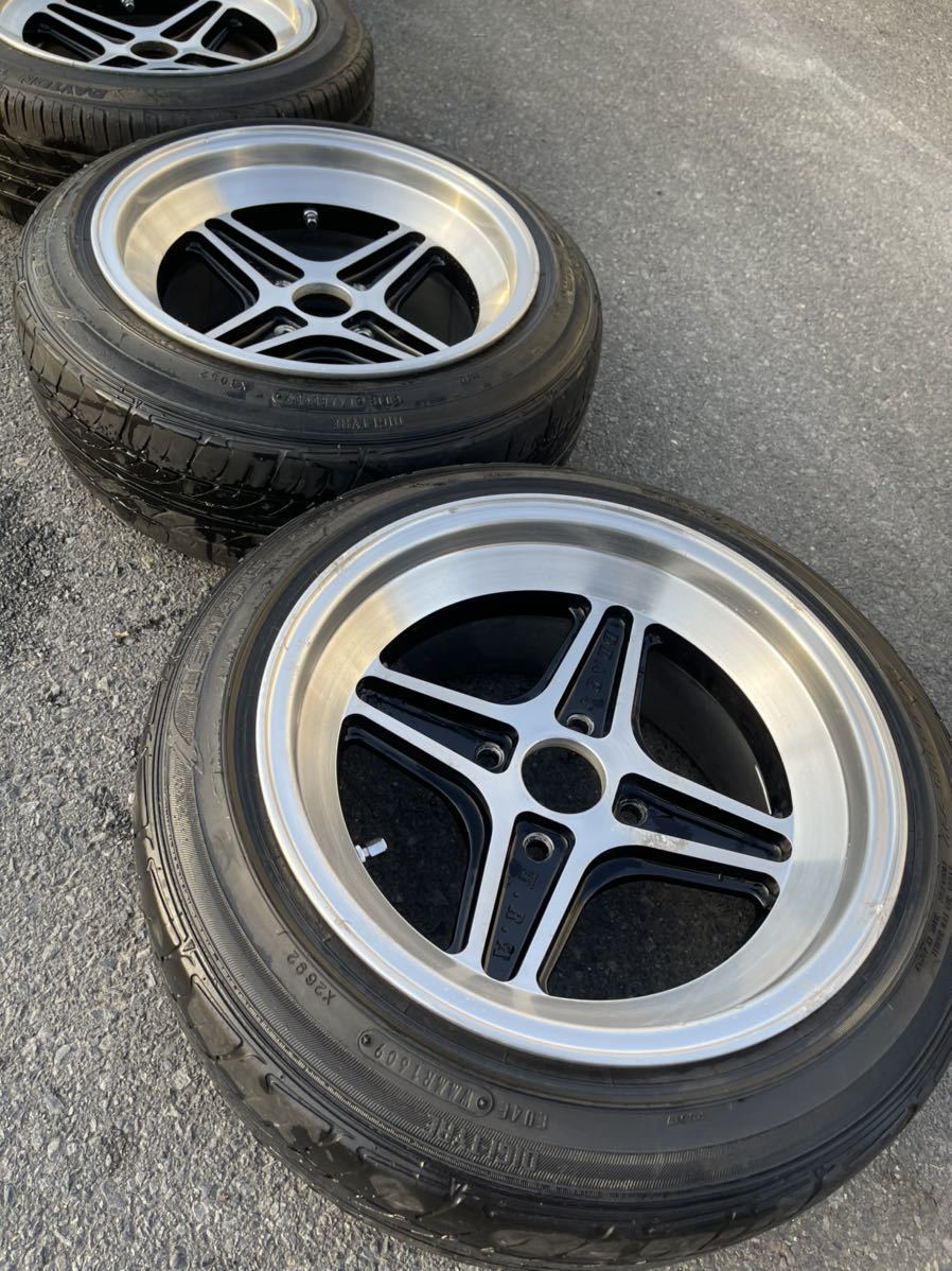 T.R.A京都DRAG4 激レア 14インチ 6.5j+14 7j+10 中古ホイール 希少