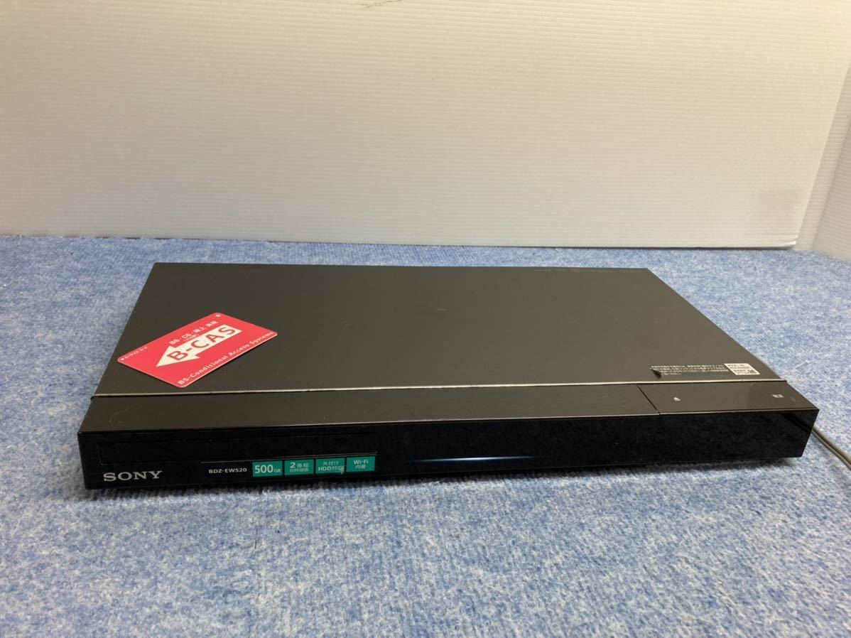 SONY ソニー BDZ-EW520 ブルーレイディスクレコーダー 作動確認済み