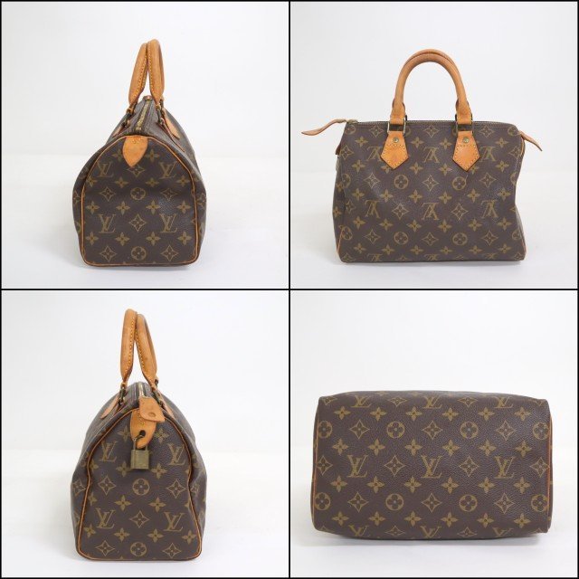 LOUIS VUITTON/ルイヴィトン】スピーディ25 モノグラム/ハンドバッグ