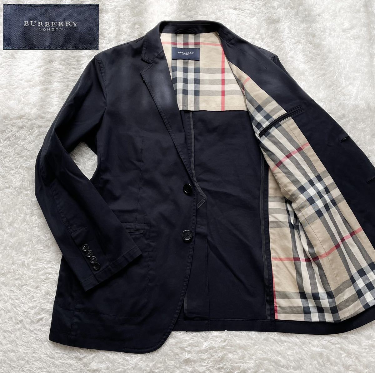 極 春夏素材 バーバリーロンドン BURBERRY メガチェック ノバ 