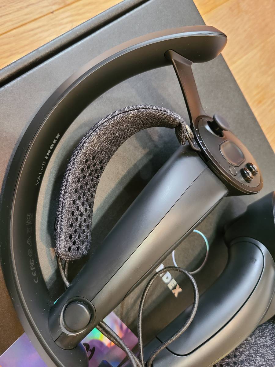 Valve Index コントローラ 左右セット(左ジョイスティックに訳アリ) 元