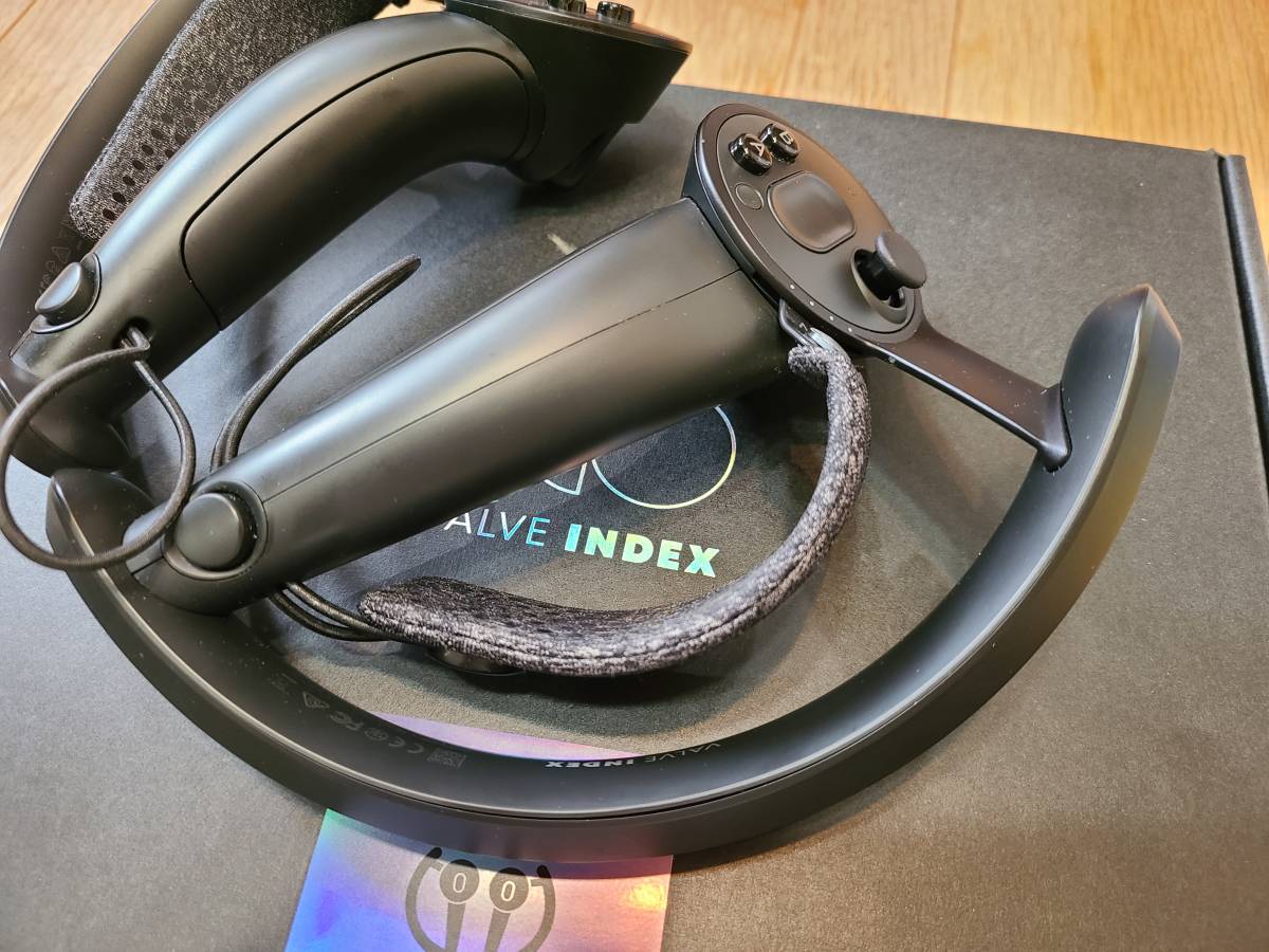 Valve Index コントローラ 左右セット(左ジョイスティックに訳アリ) 元