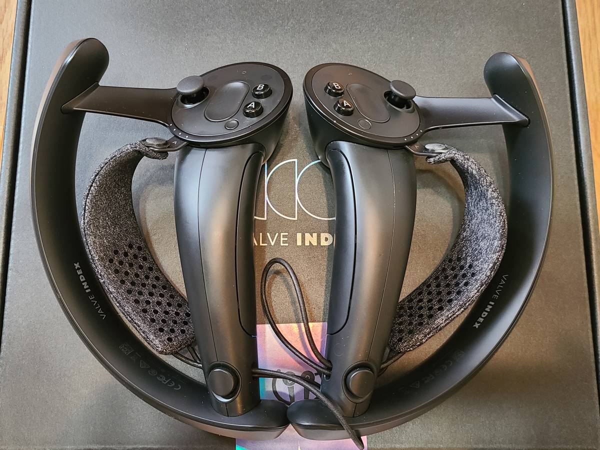Valve Index コントローラ 左右セット(左ジョイスティックに訳アリ) 元
