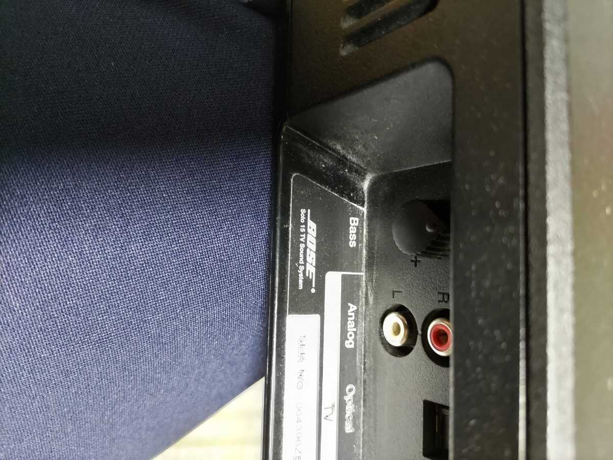BOSE Solo15 TVSound System 5028 シリーズI付属品無し ジャンク扱い