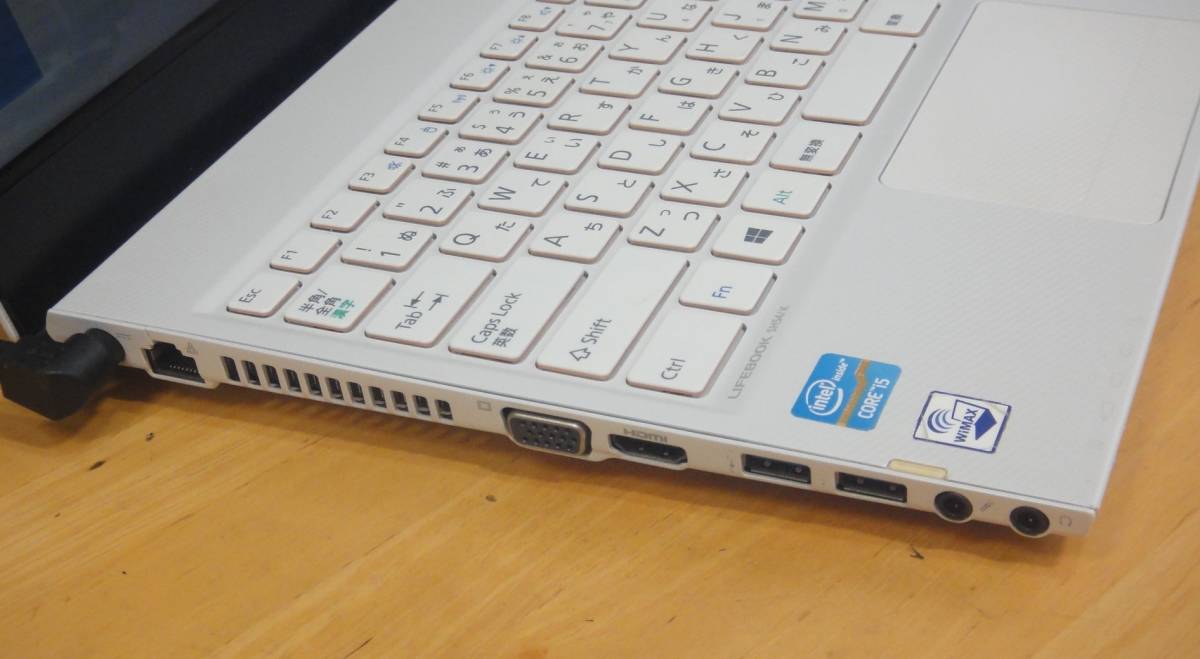 富士通 LIFEBOOK SH54/K モバイルノート美品! Windows11 FUJITSU LIFEBOOK SH54/K☆Windows11/ i5 /8GB /SSD500GB /Office/Web