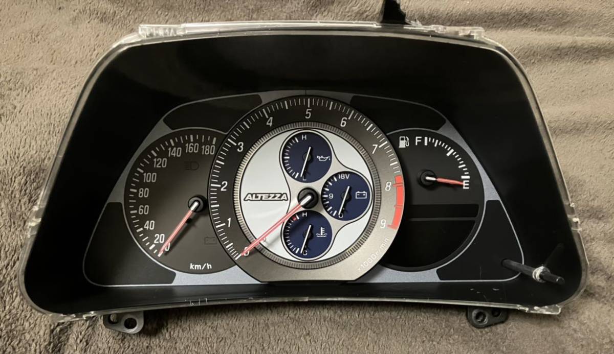 アルテッツァ 後期 スピードメーター MT用 SXE10 アルテッツァ SXE10
