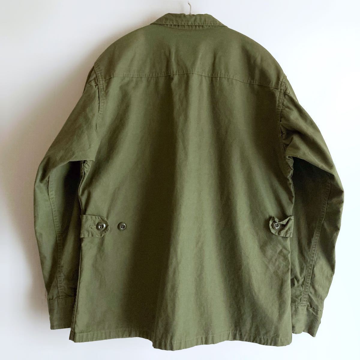 60s U.S.ARMY 米軍 実物 ジャングルファティーグ リップストップ 