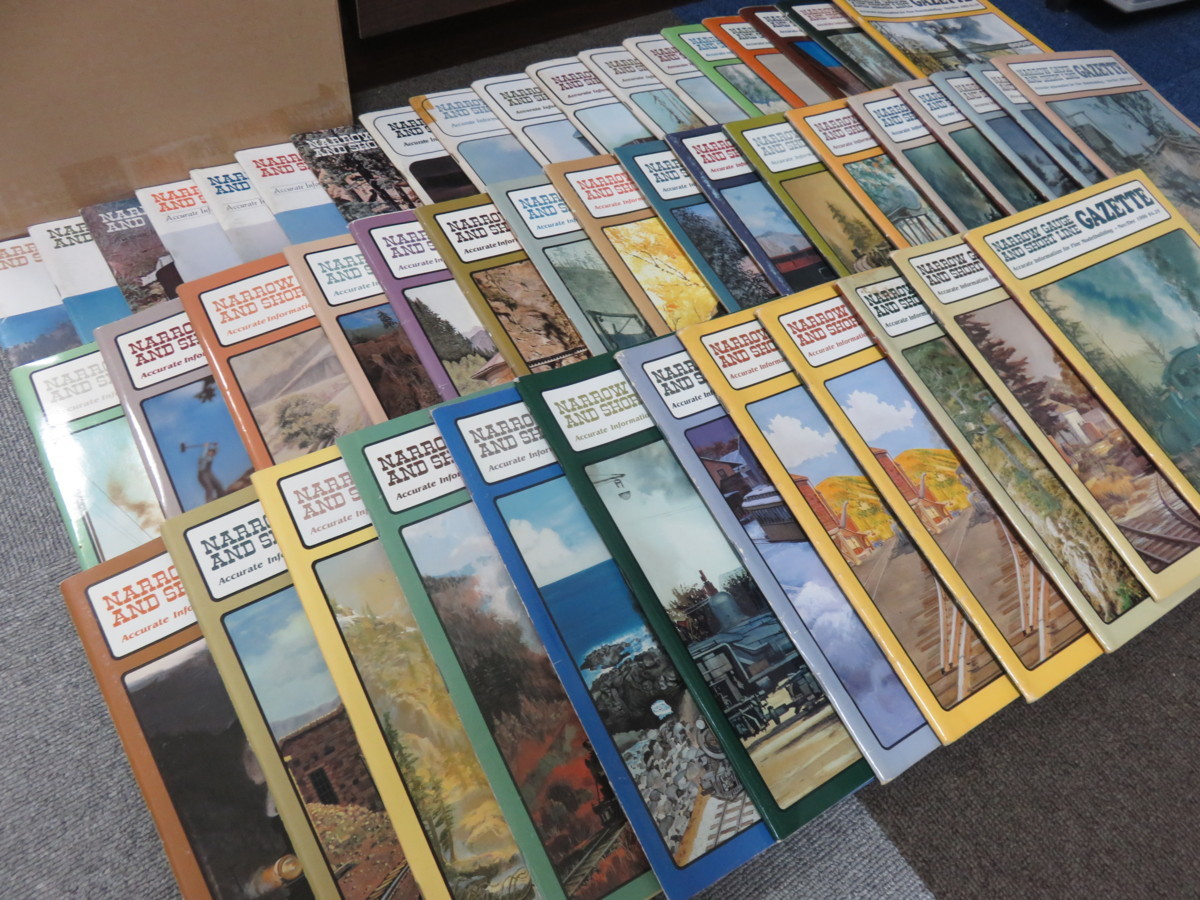 HOT，お買い得 47冊 NARROW GAUGE AND SHORT LINE GAZETTE ナローゲージ&ショートライン ガゼット 鉄道模型雑誌 洋書 1976~78 1984/85/88/89/90/96(その他)｜売買されたオークション情報、yahooの商品情報をアーカイブ公開 - その他