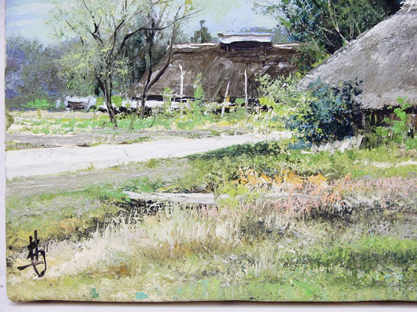 リアリズム　林喜一郎　【風景画】　肉筆油彩画 gallery-uchida_y1-2407-12-160-s