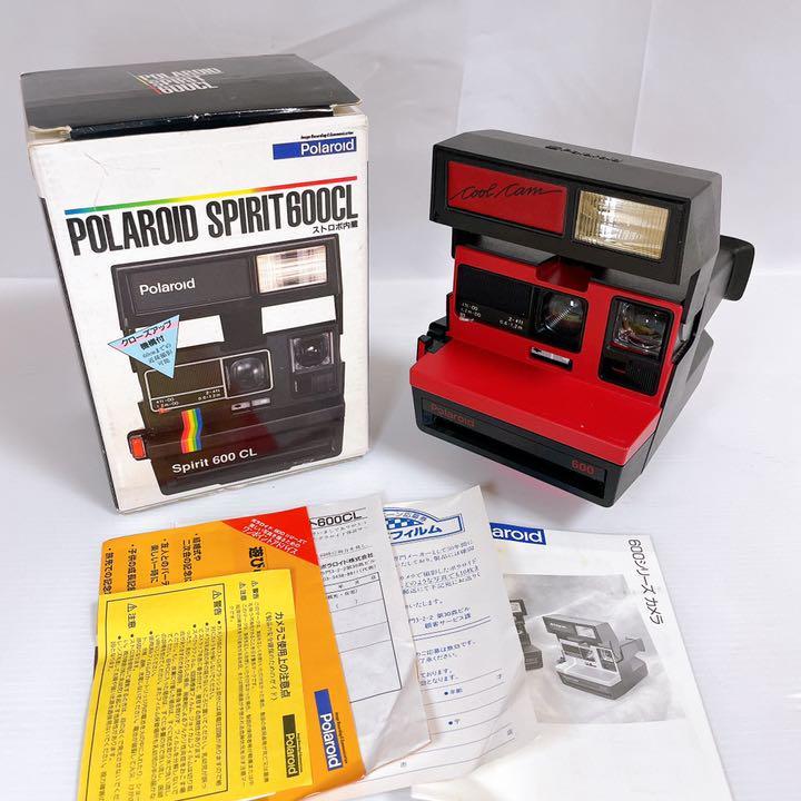 箱付Polaroid SPIRIT600CL 600 L.S./M.F.T 3台 中古·レトロ品】ポラロイドカメラ Spirit600CL 希少】ポラロイドカメラ