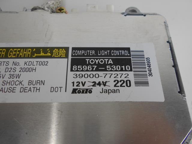 沖縄ご確認用 bB CBA-NCP31 ライトコントロールユニット HIDバラスト 209 39000