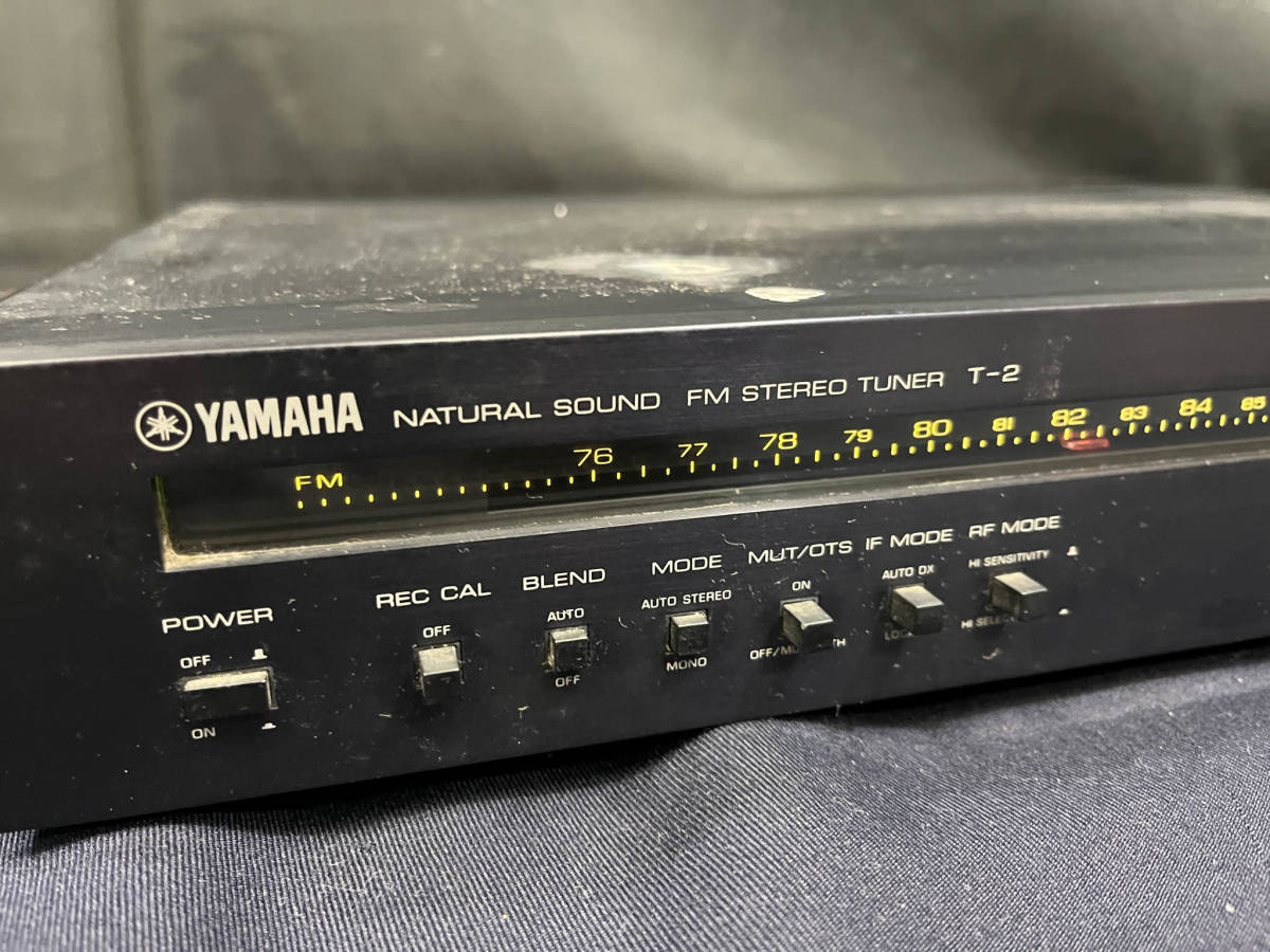 YAMAHA ヤマハ NS Series ステレオチューナー T-2 FM専用 ジャンク YAMAHA ヤマハ NSシリーズ ヤマダウェブコム 名機 ラジオチューナー