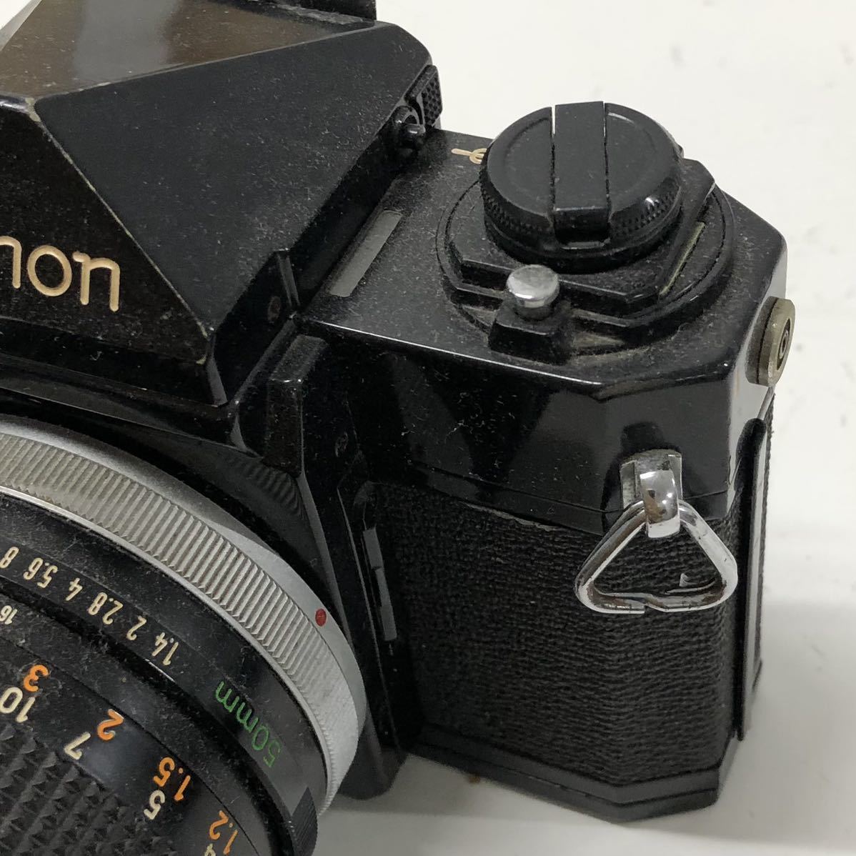 動作未確認 CANON F-1 カメラ本体+レンズ3つ canonF-1本体+レンズ3種類