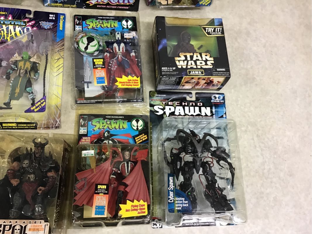 SPAWN ハンバーガーヘッド フィギュア ヘッド マクファーレン・トイズ ウルトラアクションフィギュア 1円～ 同梱不可 ジャンク SPAWN スポーン(ハンバーガーヘッド)、スターウォーズ THE EMPIRE STRIKES BACK 他