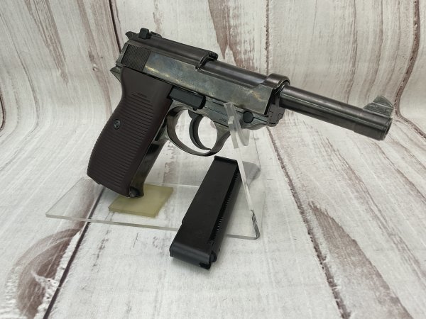マルシン　ワルサーP38 MAXI ゲシュタポ+サイレンサー マルシン] ワルサー P38 MAXI SSB ゲシュタポ+サイレンサー フィクスド