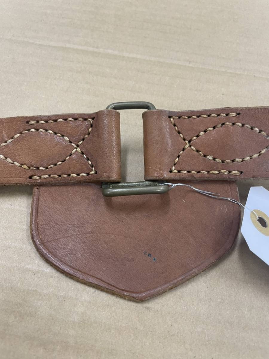 刀帯 旧日本軍 大日本帝国 陸軍 下士官 革製軍装品 軍服 当時物 剣帯