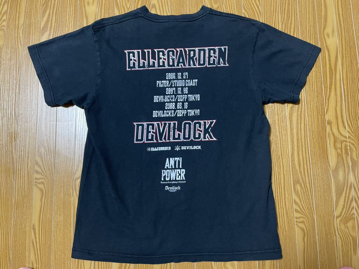 DEVILOCK ELLEGARDEN Tシャツ × エルレガーデン デビロック 美品