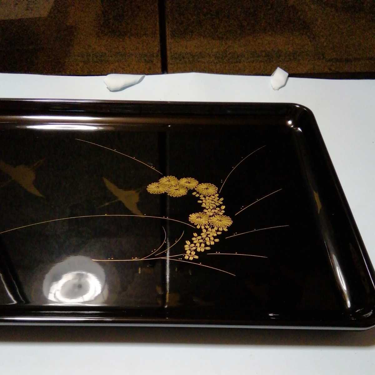 輪島塗 | お盆 特産 手 漆芸 伝統工芸 トレー石川県 小判盆 盆 金箔