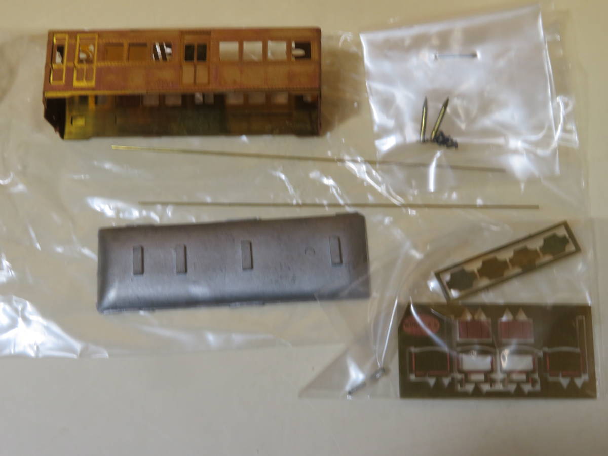 鉄道模型】ワールド工芸 Nゲージ 国鉄ガソリン動車 キハニ5000 未組立