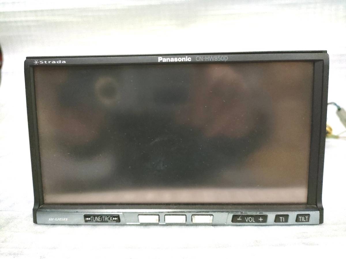 ☆Panasonic Strada CN-HW850D リモコン ETC他【未確認品】☆(HDDナビ