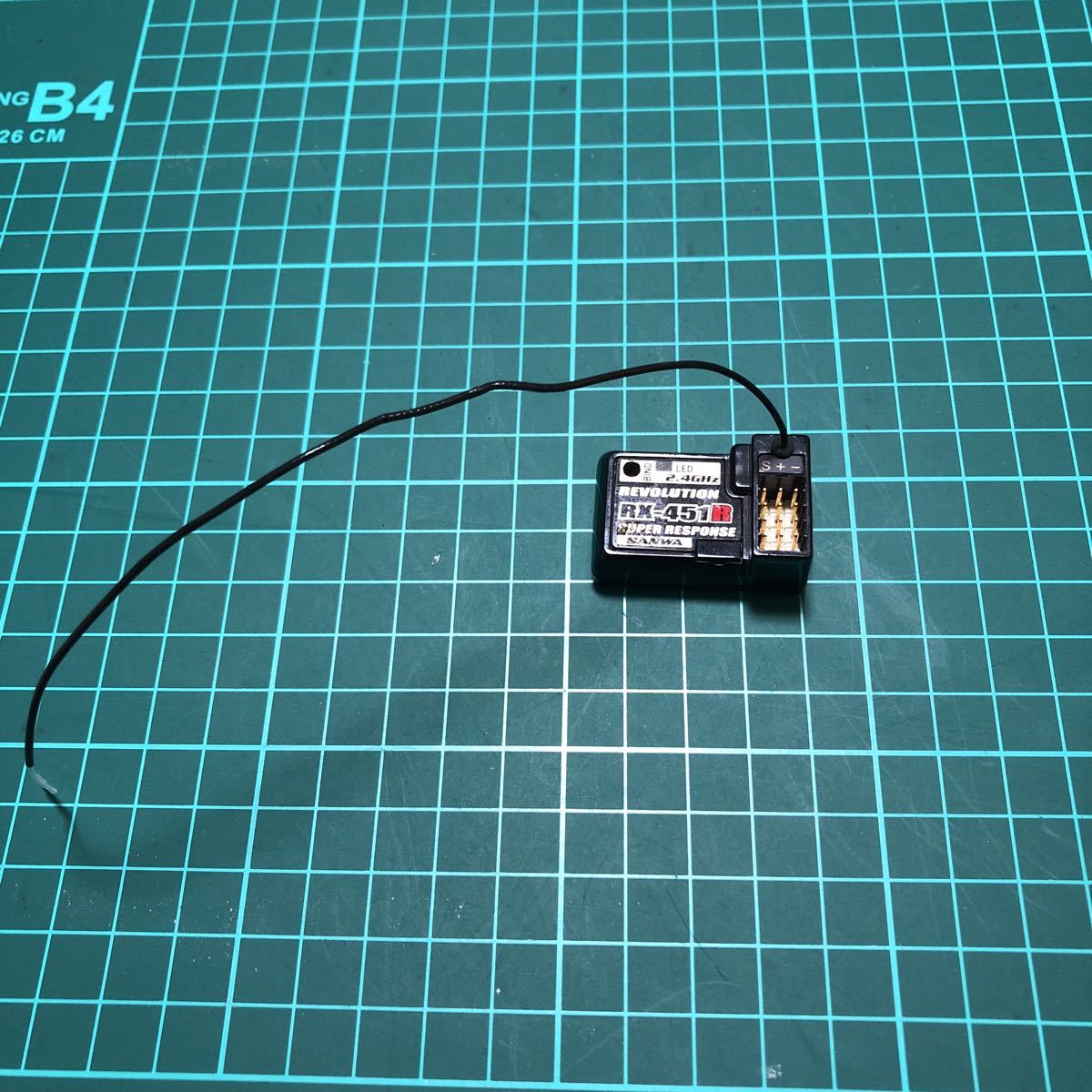 サンワ　RX451R 受信機　中古　yd-2 grk ハイブリッド　mc-1等に