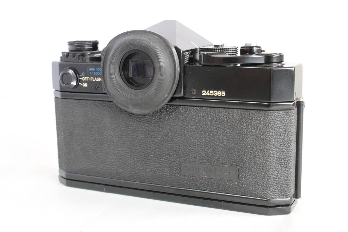 ☆ジャンク品☆キヤノン Canon F-1 前期型 フィルム一眼レフカメラ