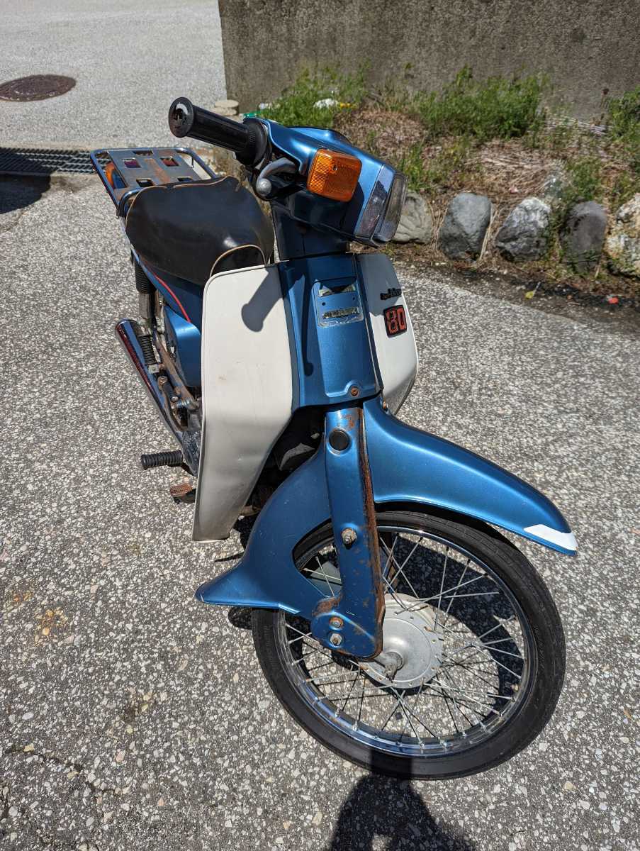 スズキ　バーディ80　　カキ、書類有り_2