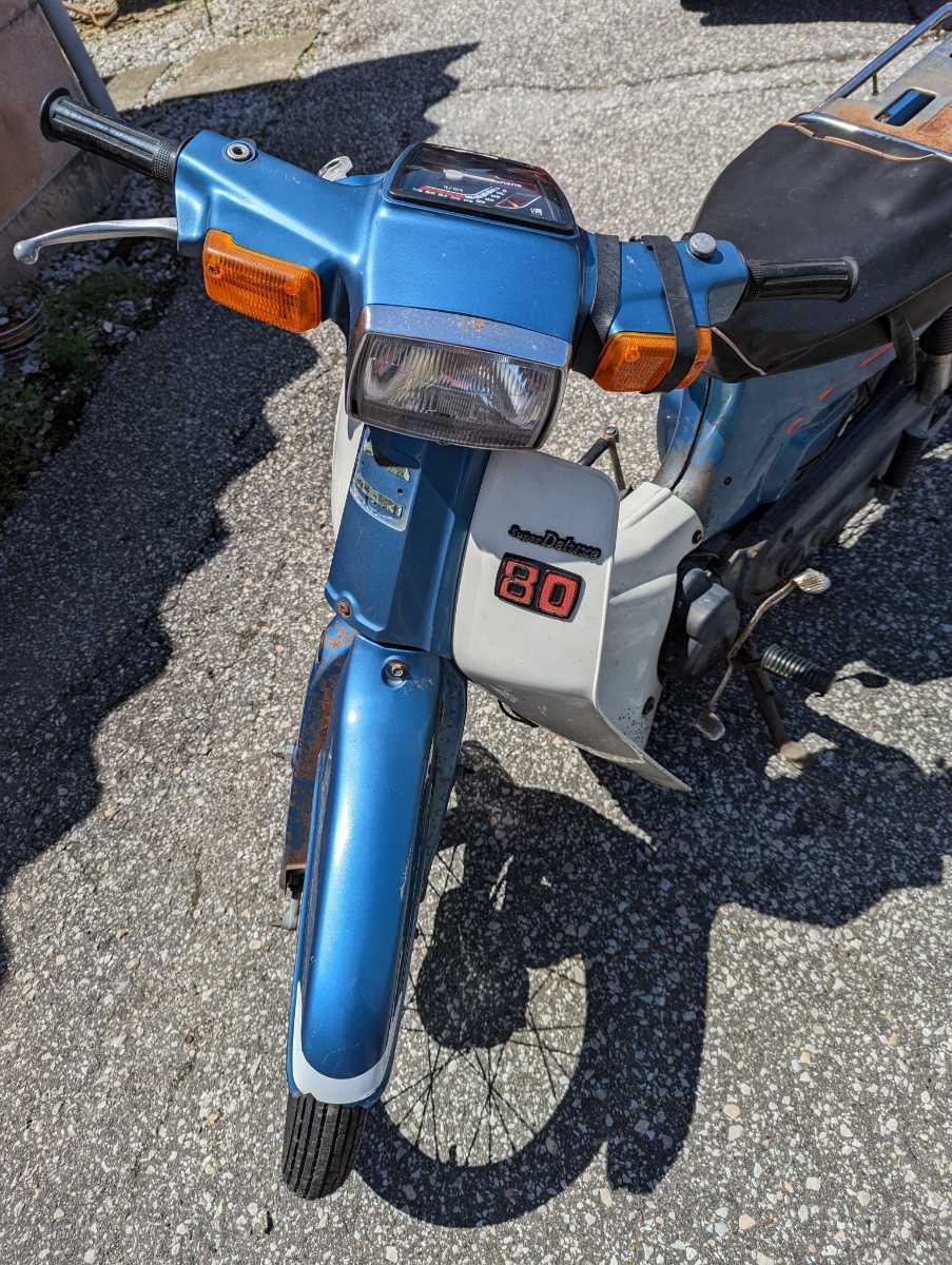 スズキ　バーディ80　　カキ、書類有り_5