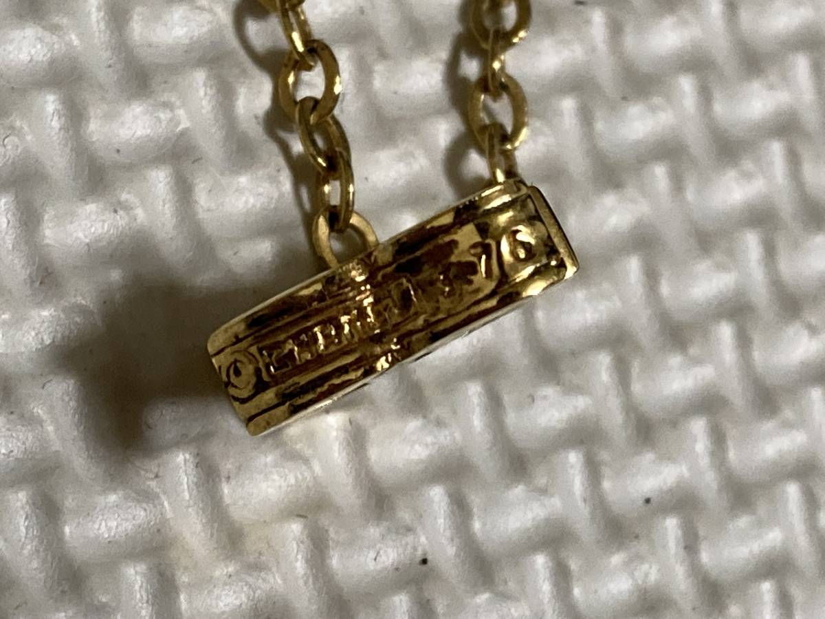 CHANEL シャネル COCO ココマーク/GP 376/ビンテージネックレス 