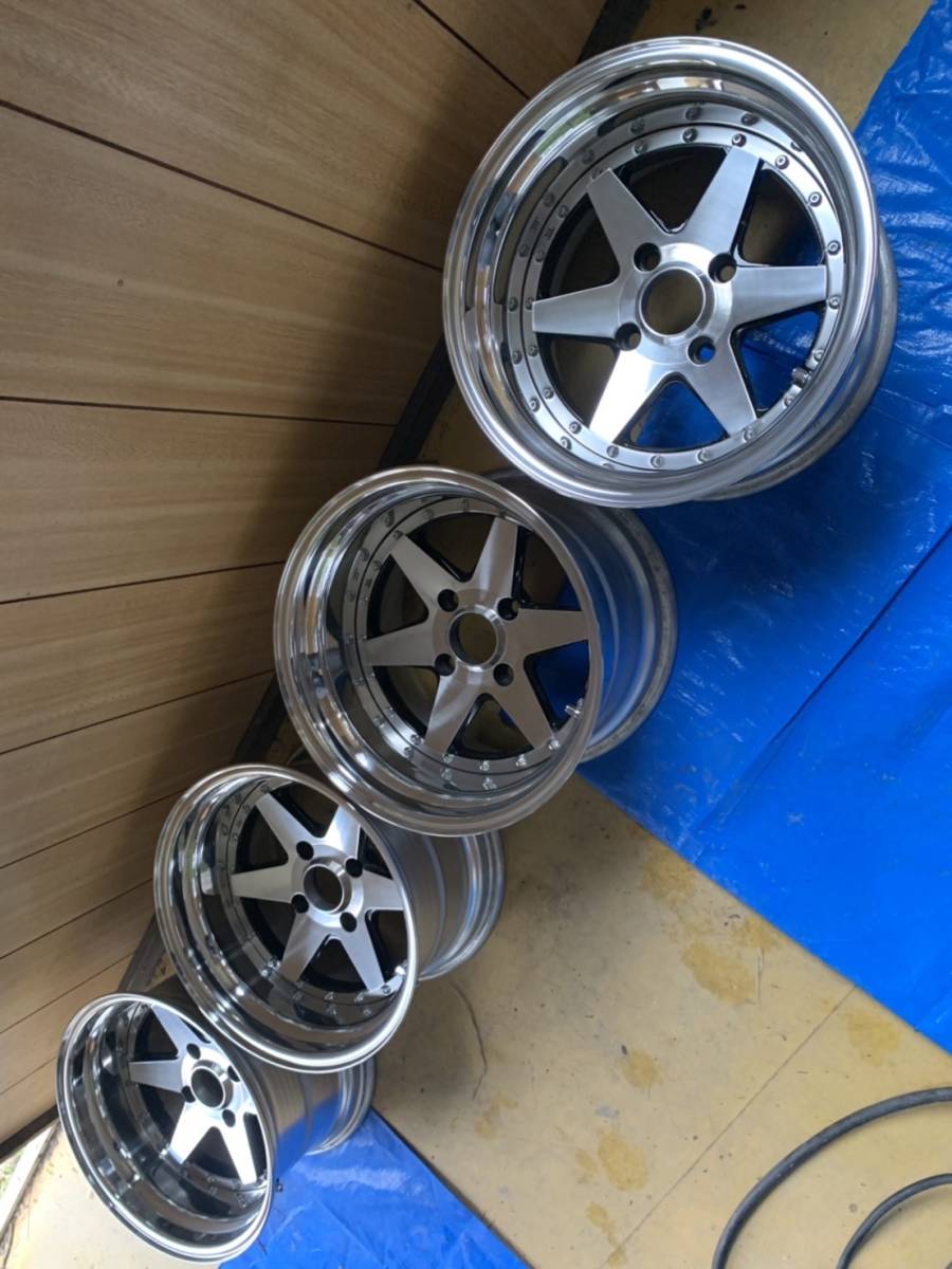 送料無料 SSR ロンシャン XR-4S PCD114.3 15インチ 9J 10J 4本セット 
