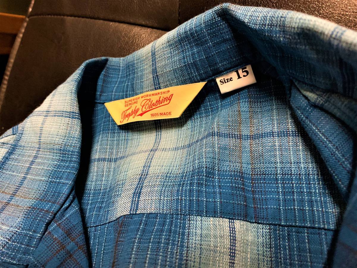 トロフィークロージング TROPHY CLOTHING ネルシャツの通販 L&frasl;S CLOTHING&frasl;トロフィークロージング「Harvest Trophy 全3色TROPHY チェック イエロー×ブラック ネルシャツ ヘビー (トロフィークロージング) Clothing S&frasl;S 半袖ウエスタンシャツM