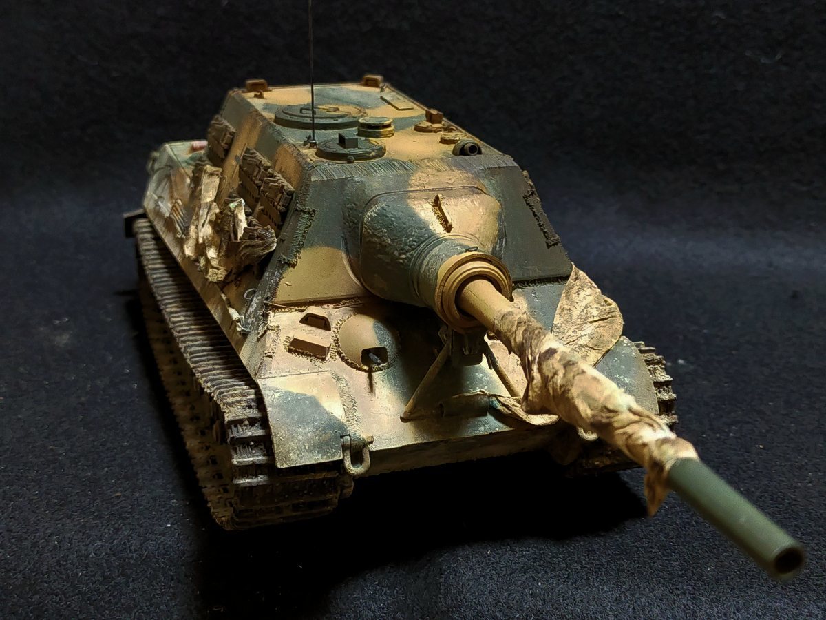 ドイツ・ヤークトティーガー キングタイガー重戦車パンター中戦車1/35
