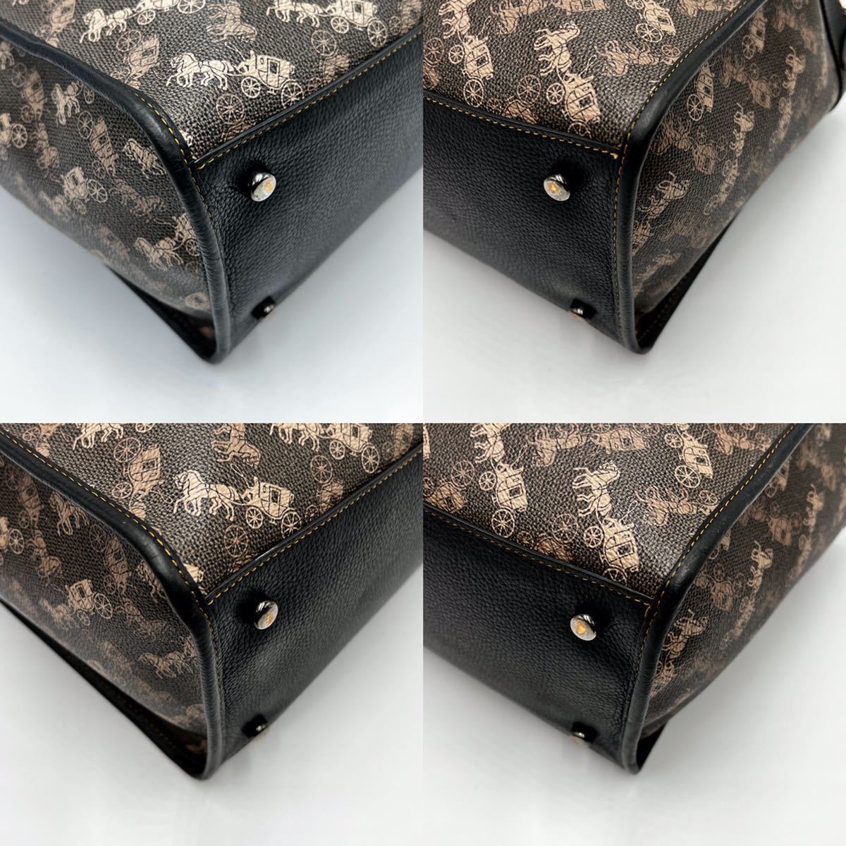 1円 【未使用級】極美品 COACH コーチ トートバッグ ビジネス 