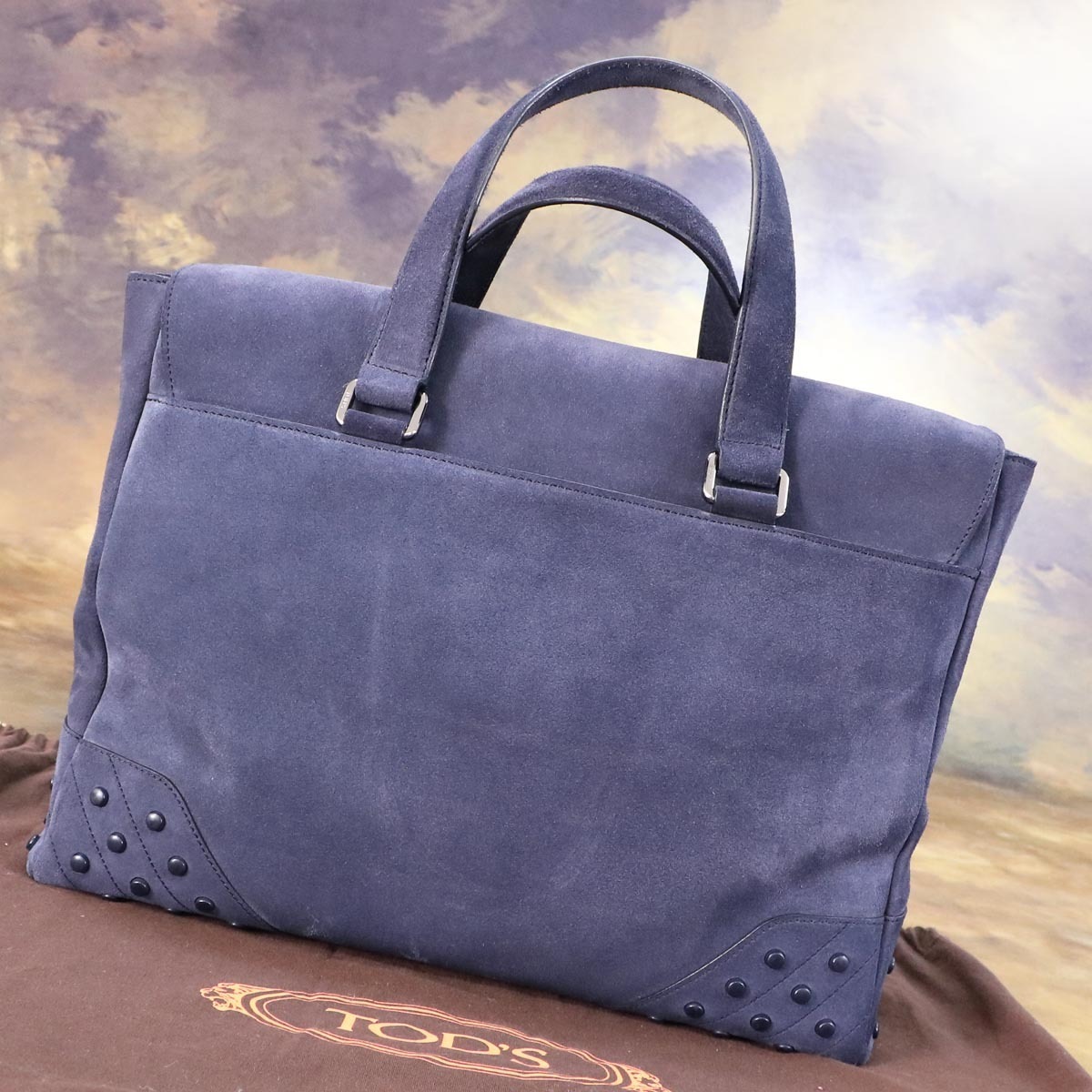 本物 極上品 トッズ 絶盤 メンズランウェイ限定 アンヴェロープ 2WAY  