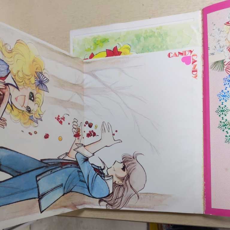 ホワイト系激安通販 キャンディキャンディイラスト集 ポスター付き 少女漫画 漫画ホワイト系 9 607 Coyoterungolf Com