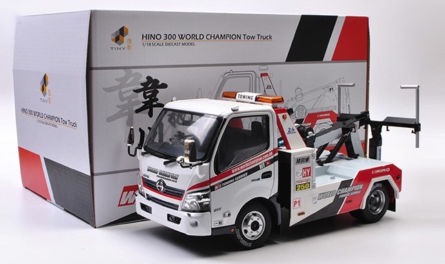 Tiny 1/18 日野 300 X19 ミニカー 建設車両、作業車
