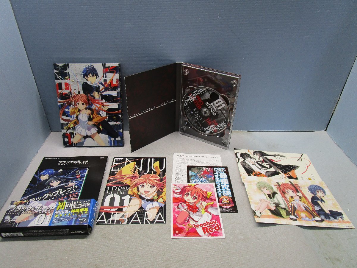 ブラック ブレット 全7巻 初回限定版 Blu-ray BD/収納BOX付き(日本)｜