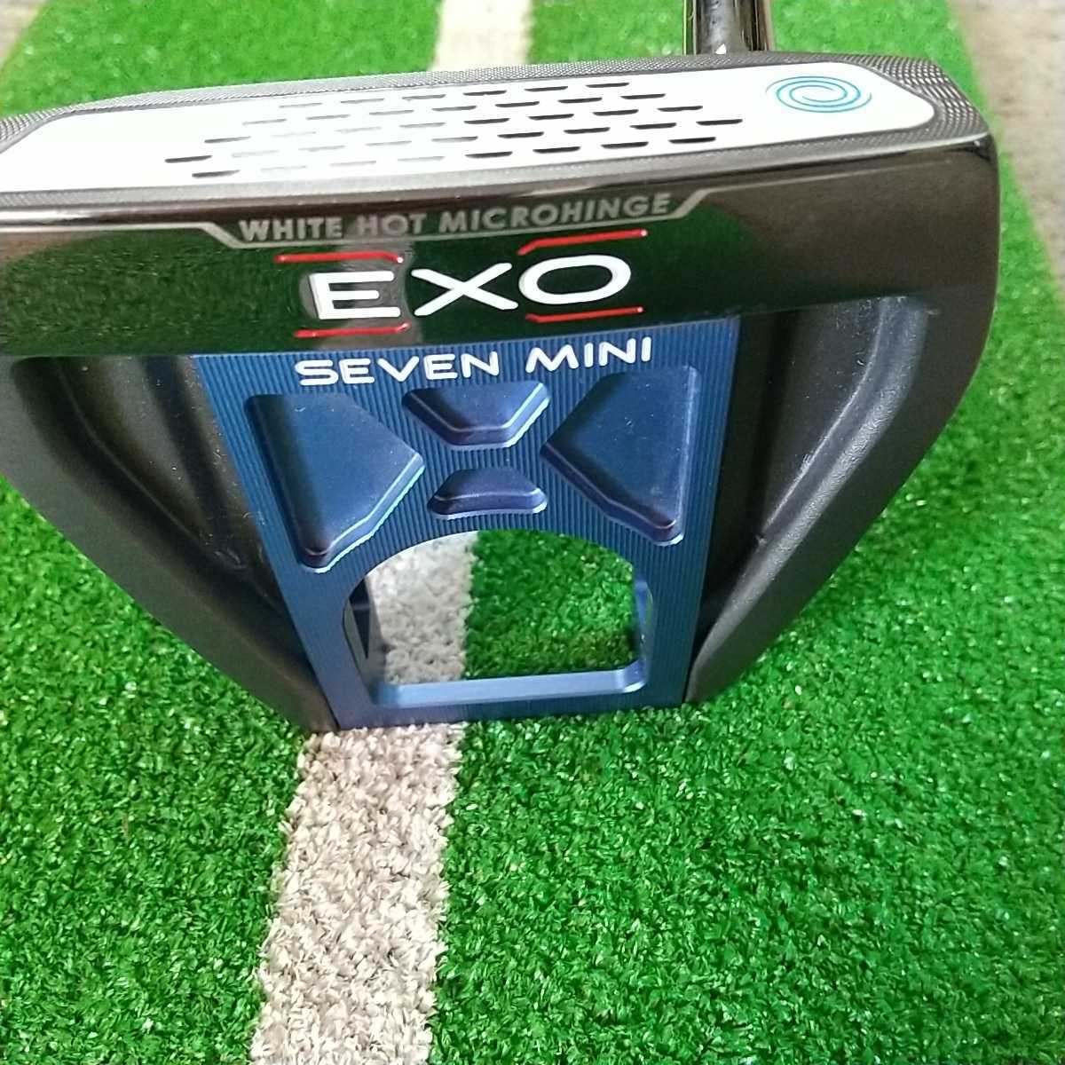 ○○ODYSSEY オデッセイ EXO SEVEN MINI GOLD パター 34インチ○○ EXO