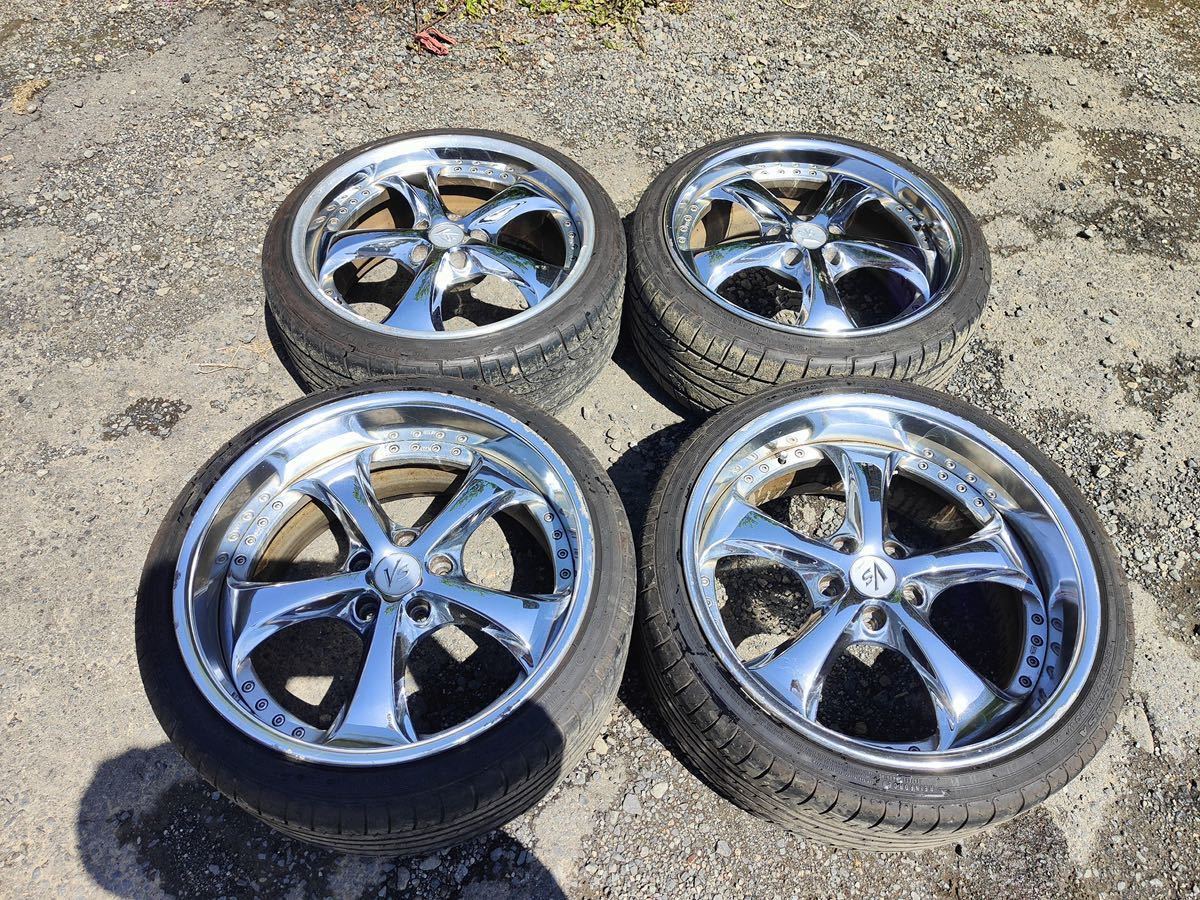 WORK VS-KF 19インチ 10J＋33 9J＋34 4本セット シルビア S13 S14 S15 