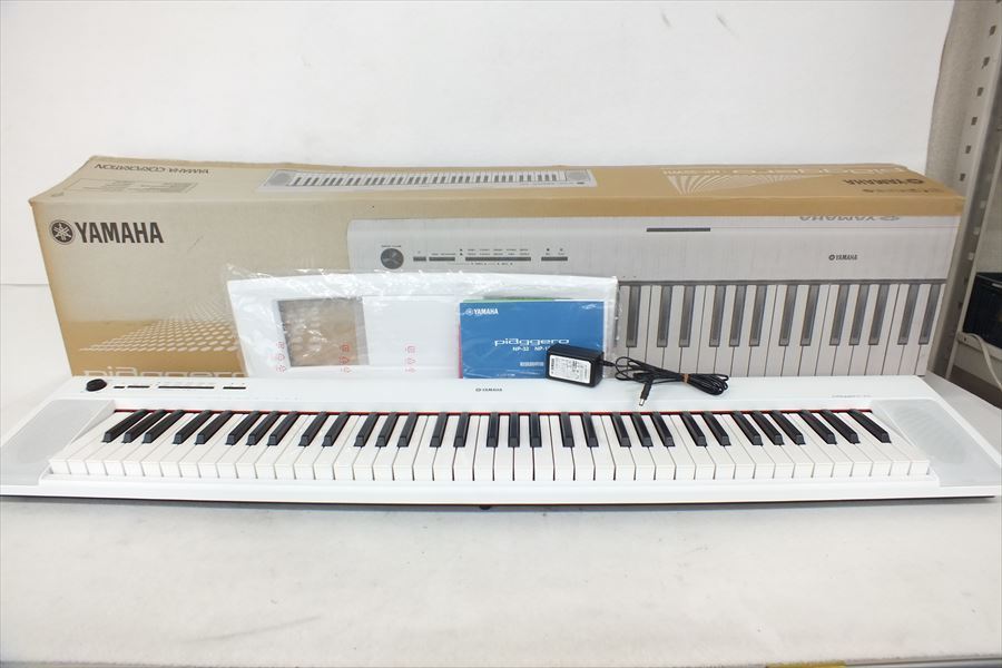 □ YAMAHA ヤマハ NP-32 キーボード 取扱説明書有り 元箱付き 中古 音 