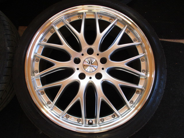 632 LOXARNY 19インチ タイヤ ホイールセット 225/40R19 ◇19インチ メッシュ アルミ ホイール ロクサーニ マルチフォルケッタ