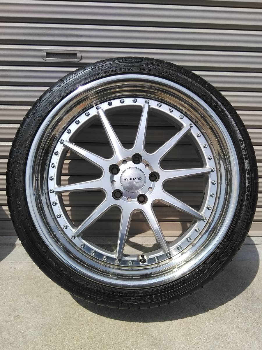 深リム段リム！バリ溝！AVANZAR！アルファード ヴェルファイア  