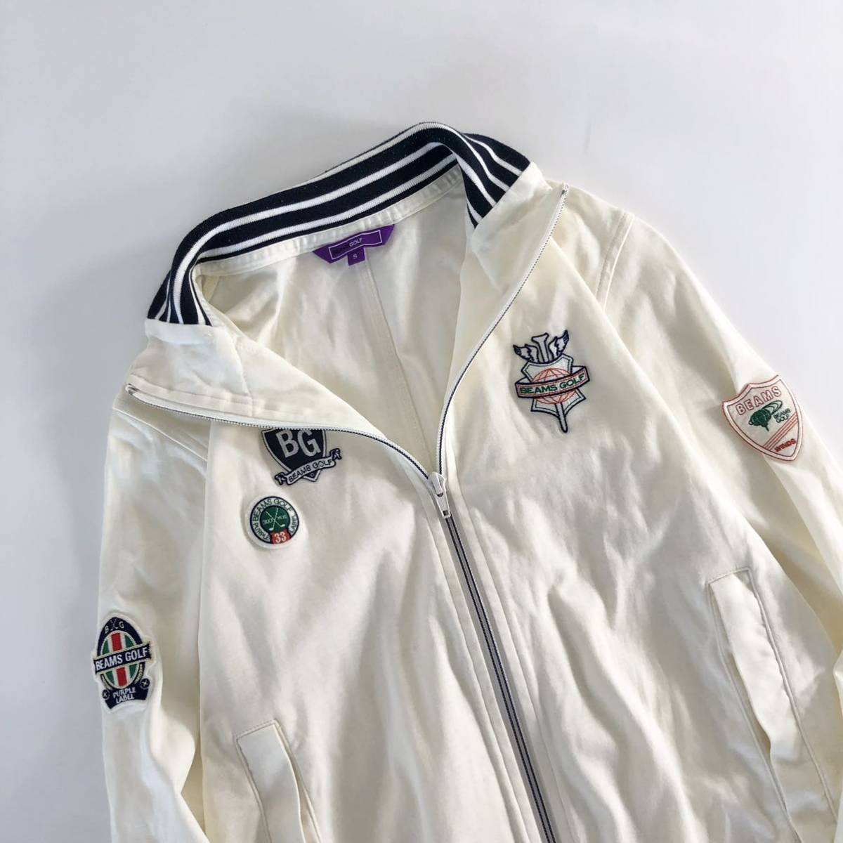 Be2 BEAMS GOLF ビームスゴルフ ジップアップパーカー ゴルフウェア 