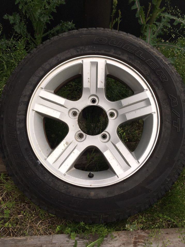 JB ジムニー 純正アルミホイール 1本　スペアに_1