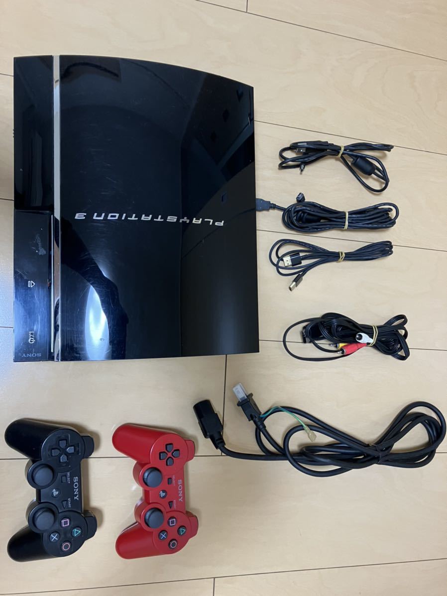 PS3 本体 初期型 CECHA00 PlayStation 3 コントローラー2セット PS3 本体 初期型 CECHA00 PlayStation 3 コントローラー2セット