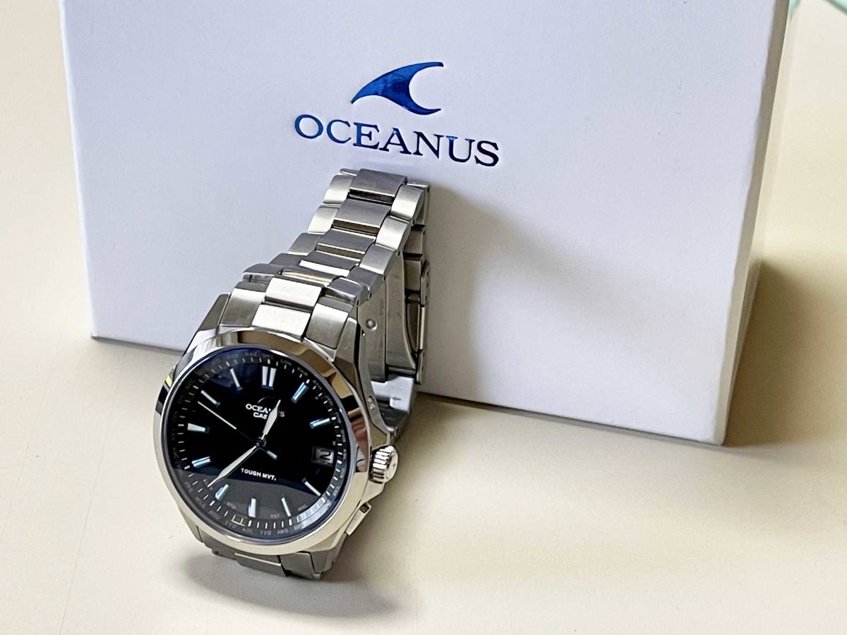 美品 OCEANUS オシアナス OCW-S100-1AJF（カシオ オシアナス OCW-S100 