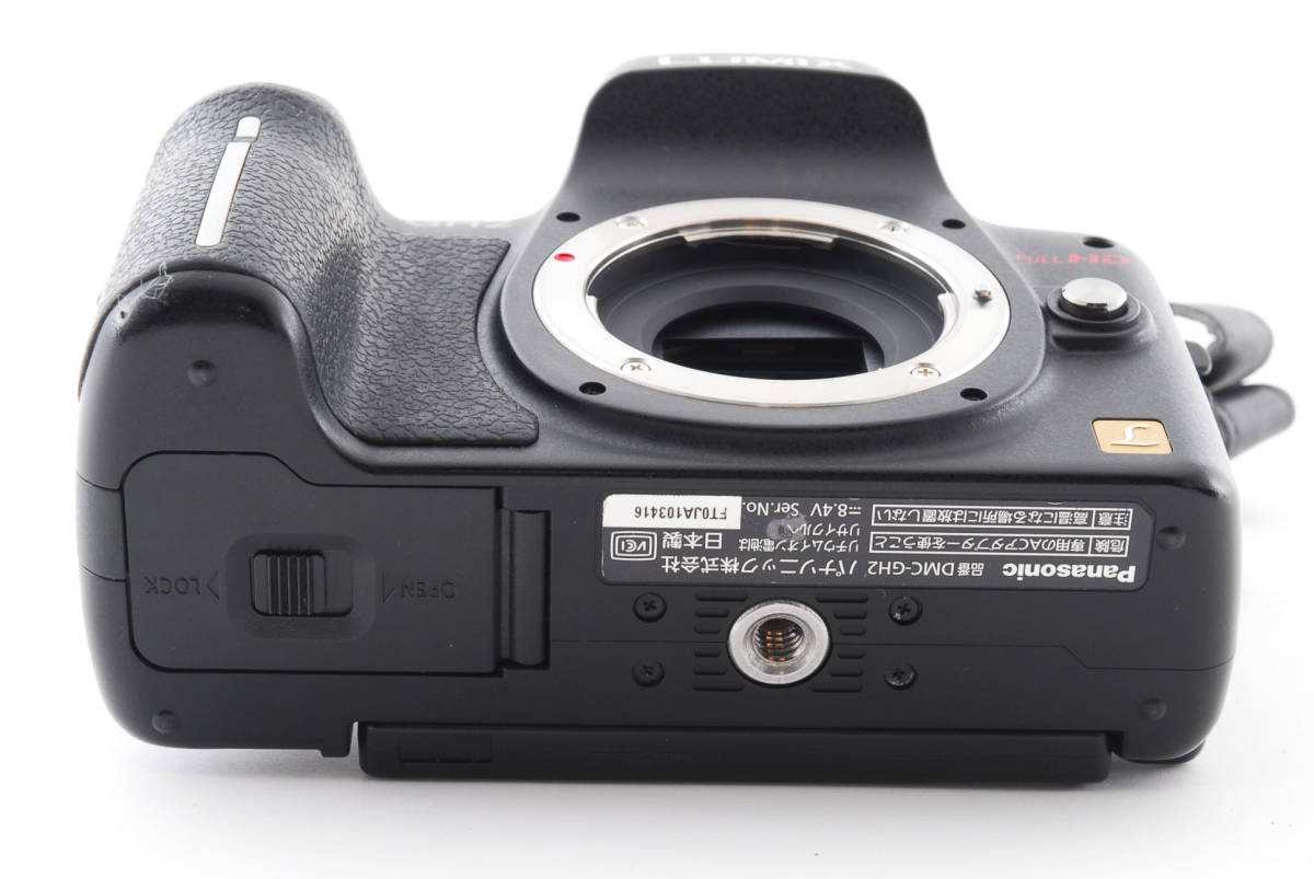 ☆美品☆ パナソニック PANASONIC LUMIX DMC-GH2 ボディ #4577