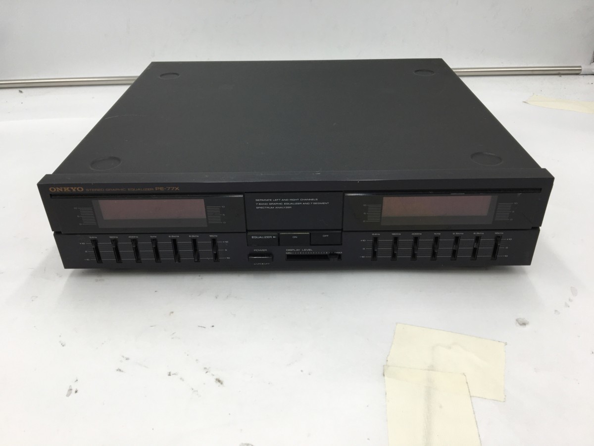 ♪△【ONKYO オンキョー】ステレオグラフィックイコライザー PE-77X